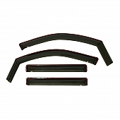 Westin Automotive Rainguard - Smoke Gloss Acrylic Set Of 4 - 7239419
