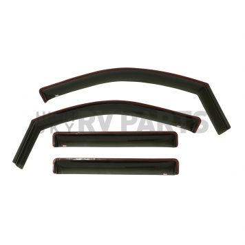 Westin Automotive Rainguard - Smoke Gloss Acrylic Set Of 4 - 7239419