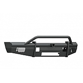 Road Armor Bumper Vaquero 1-Piece Design Steel Black - 608VF24B