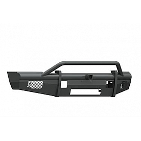 Road Armor Bumper Vaquero 1-Piece Design Steel Black - 608VF24B