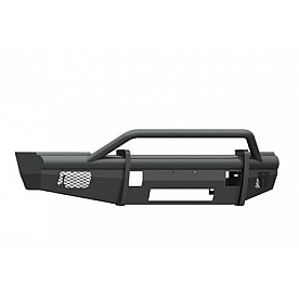 Road Armor Bumper Vaquero 1-Piece Design Steel Black - 608VF4B