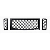 Putco Grille Insert - Black Powder Coated Aluminum Rectangular - 270530B
