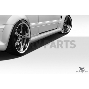 Extreme Dimensions Side Skirt - Primered Fiberglass Reinforced Plastic Black Set of 2 - 112559-1