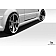 Extreme Dimensions Side Skirt - Primered Fiberglass Reinforced Plastic Black Set of 2 - 112559
