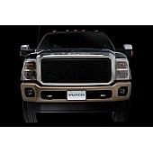 Putco Grille Insert - Black Powder Coated Aluminum Rectangular - 270531B