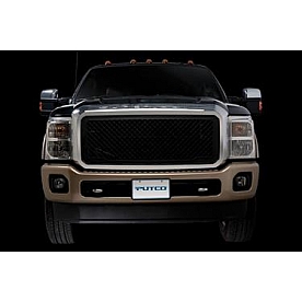 Putco Grille Insert - Black Powder Coated Aluminum Rectangular - 270531B