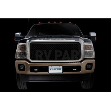 Putco Grille Insert - Black Powder Coated Aluminum Rectangular - 270531B