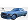 Extreme Dimensions Side Skirt - Primered Fiberglass Reinforced Plastic Black Set of 2 - 105070
