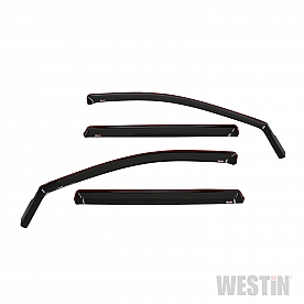 Westin Automotive Rainguard - Smoke Gloss Acrylic Set Of 4 - 7269479