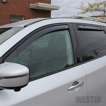 Westin Automotive Rainguard - Smoke Gloss Acrylic Set Of 4 - 7269479-1