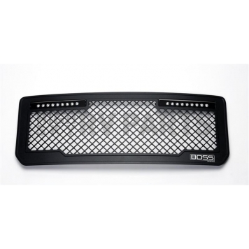 Putco Grille Insert - Black Powder Coated Aluminum Rectangular - 270535BL