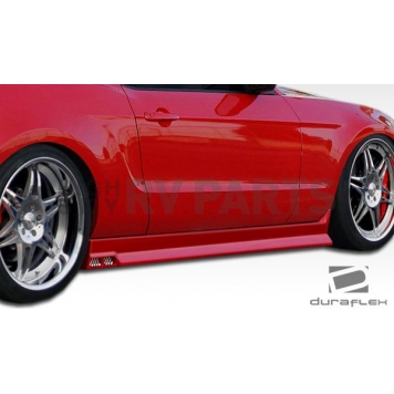 Extreme Dimensions Side Skirt - Primered Fiberglass Reinforced Plastic Black Set of 2 - 105990