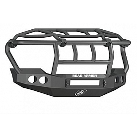 Road Armor Bumper Sahara Pre-Runner 1-Piece Design Steel Black - 61103BNW