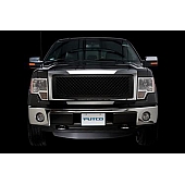 Putco Grille Insert - Black Powder Coated Aluminum Rectangular - 270540B