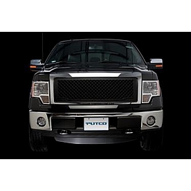 Putco Grille Insert - Black Powder Coated Aluminum Rectangular - 270540B