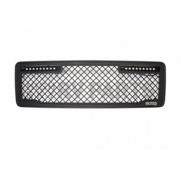 Putco Grille Insert - Black Powder Coated Aluminum Rectangular - 270541BL