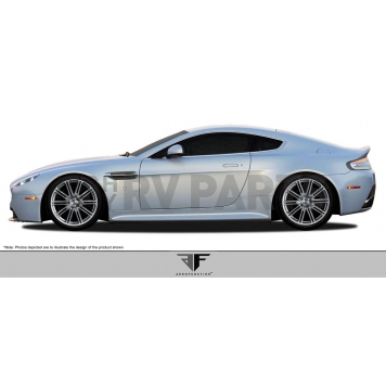 Extreme Dimensions Side Skirt - Primered Fiberglass Reinforced Plastic Gray Set of 2 - 108189-2