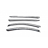 Putco Rainguard - Chrome Plated Plastic Set Of 4 - 480004