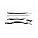 Putco Rainguard - Chrome Plated Plastic Set Of 4 - 480004