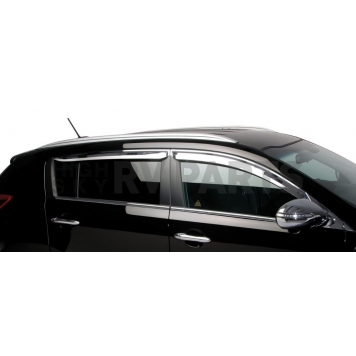 Putco Rainguard - Chrome Plated Plastic Set Of 4 - 480004-1