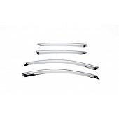 Putco Rainguard - Chrome Plated ABS Plastic Set Of 4 - 480008
