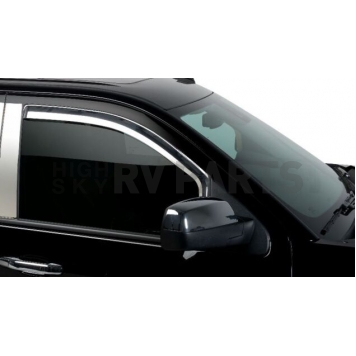 Putco Rainguard - Chrome Plated Plastic Set Of 2 - 480010-1