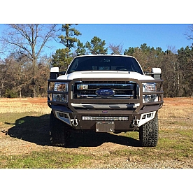 Bodyguard Bumper A2 Extreme 1-Piece Type Steel Black - CEF11DNT