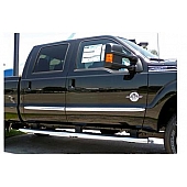 TFP (International Trim) Side Molding - Chrome Plated ABS Plastic Silver Set of 4 - 10532BRH