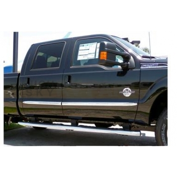 TFP (International Trim) Side Molding - Chrome Plated ABS Plastic Silver Set of 4 - 10532BRH