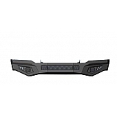 Black Horse Offroad Armour Bumper Textured Black Steel 1-Piece Type - AFBSI19SK