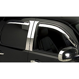 Putco Rainguard - Chrome Plated Plastic Set Of 4 - 480056