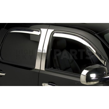 Putco Rainguard - Chrome Plated Plastic Set Of 4 - 480056
