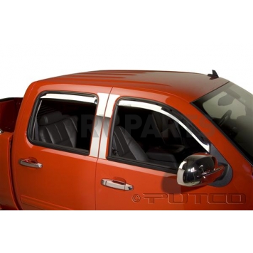 Putco Rainguard - Chrome Plated Plastic Set Of 4 - 480056-1