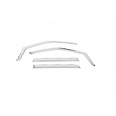 Putco Rainguard - Chrome Plated Polycarbonate Set Of 4 - 480065