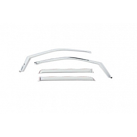 Putco Rainguard - Chrome Plated Polycarbonate Set Of 4 - 480065