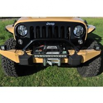 Black Mountain Off-Road Bumper 1-Piece Type Steel Tan - 82209740CU