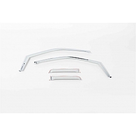 Putco Rainguard - Chrome Plated Polycarbonate Set Of 4 - 480067