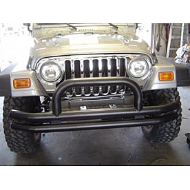Black Mountain Bumper 1-Piece Type Steel Black - BM8420B