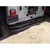 Black Mountain Bumper 1-Piece Type Steel Black - BM8448B