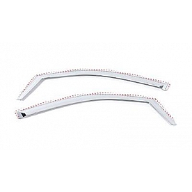 Putco Rainguard - Chrome Plated Plastic Set Of 2 - 480244