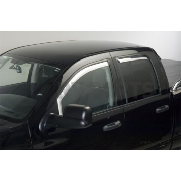 Putco Rainguard - Chrome Plated Plastic Set Of 4 - 480442-1