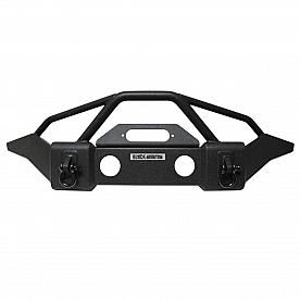 Black Mountain Bumper 1-Piece Type Steel Black - BMASBP027B
