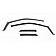 Putco Rainguard - Smoke Polycarbonate Set Of 4 - 580067