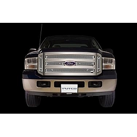Putco Grille Insert - Polished Stainless Steel Rectangular - 82196