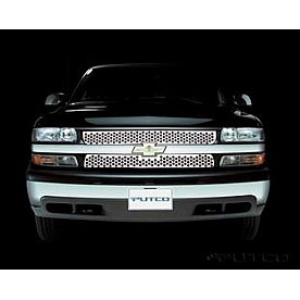 Putco Grille Insert - Polished Stainless Steel Rectangular - 84101