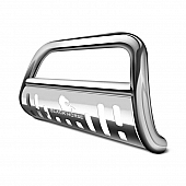 Black Horse Offroad Bull Bar Tubular 3 Inch Polished Stainless Steel - BBDG700SP