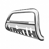 Black Horse Offroad Bull Bar Tubular 3 Inch Black Satin Steel - BEGMTAS