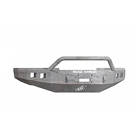 Road Armor Bumper Stealth Pre-Runner 1-Piece Design Steel Natural - 617F4Z