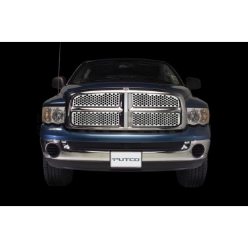 Putco Grille Insert - Polished Stainless Steel Rectangular - 64306-1