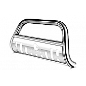 Black Horse Offroad Bull Bar Tube 3 Inch Polished Stainless Steel - CBSTYF5407